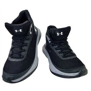 Under Armour BGS Jet 2018‎ Boys Size 5Y Black Basketball Shoes Lace Up 3020948